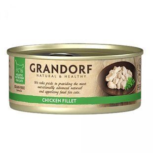 Grandorf Вологий holistic корм для котів Grandorf CHICKEN FILLET куряча грудка, 70 г GDCW0107 фото
