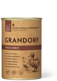 Grandorf Влажный holistic корм для взрослых собак Grandorf DUCK & TURKEY с уткой и индейкой, 400 г GDW99403 фото
