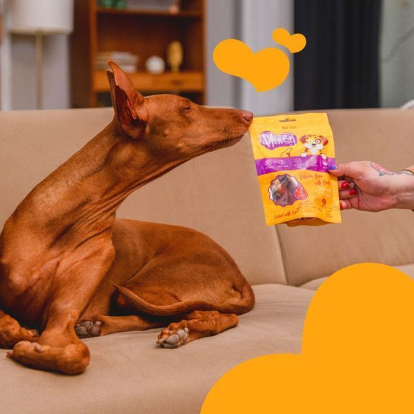 Ласощі для собак Mavsy CALCIUM BONE with DUCK качина ніжка з кальцієм, 100 г LSD07 фото