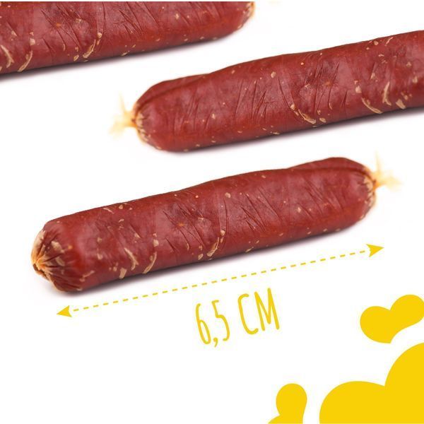 Лакомство для собак Mavsy Dried DUCK Sausage сосиски из утки, 100 г LSS08 фото