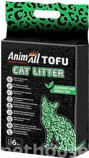 AnimAll Tofu соєвий наповнювач, з ароматом зеленого чаю, 6 л 61564 фото
