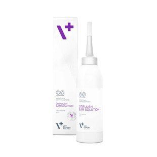 Vet Expert OtiFlush Ear Solution Розчин для очистки вух котів і собак, 125 мл 200340 фото