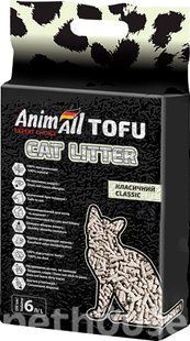 AnimAll Tofu Наповнювач соєвий, без аромату, 6 л 61565 фото
