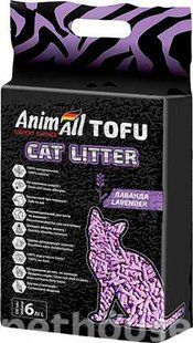 AnimAll Tofu Наповнювач соєвий, з ароматом лаванди, 6 л 67003 фото