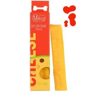 Жевательная палочка для собак Mavsy CHEESE STICK с сыром и куркумой, 45 г MAVSY02S фото