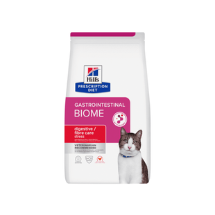 Hill's PRESCRIPTION DIET Gastrointestinal Biome Stress Сухой корм для кошек при расстройствах пищеварения и для поддержки при действии стрессовых факторов, с курицей, 1,5 кг 608944 фото