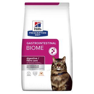 Hill's PRESCRIPTION DIET Gastrointestinal Biome Сухой корм для кошек при заболеваниях желудочно-кишечного тракта, с курицей, 1,5 кг 607650 фото