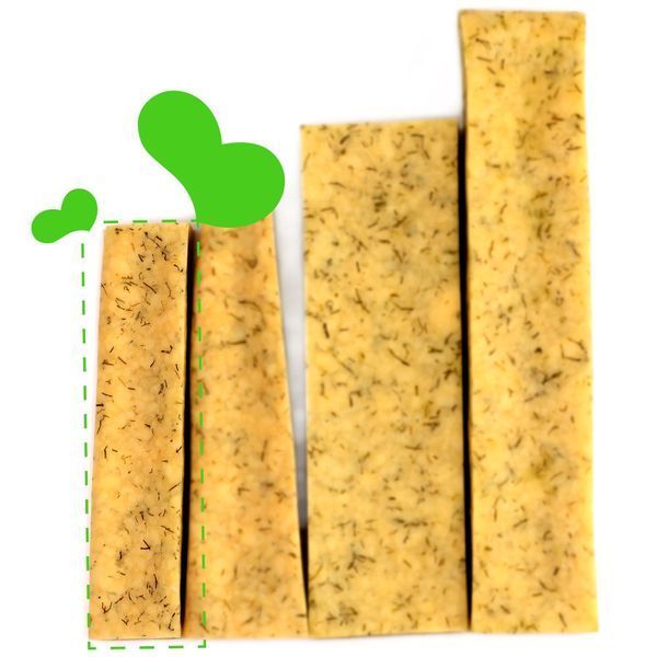 Жувальна паличка для собак Mavsy CHEESE STICK з сиром та кропом, 45 г MAVSY03S фото