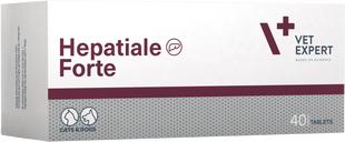 Vet Expert Hepatiale Forte Нутрицевтична добавка для підтримання та захисту функцій печінки у котів і собак 200159 фото