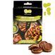Ласощі для собак від 3-х місяців Mavsy Refined jerky TURKEY AND DUCK STEAK WITH KIWI SAUCE біфштекс з індички та качки під ківі соусом, 100 г LSRM03 фото 1