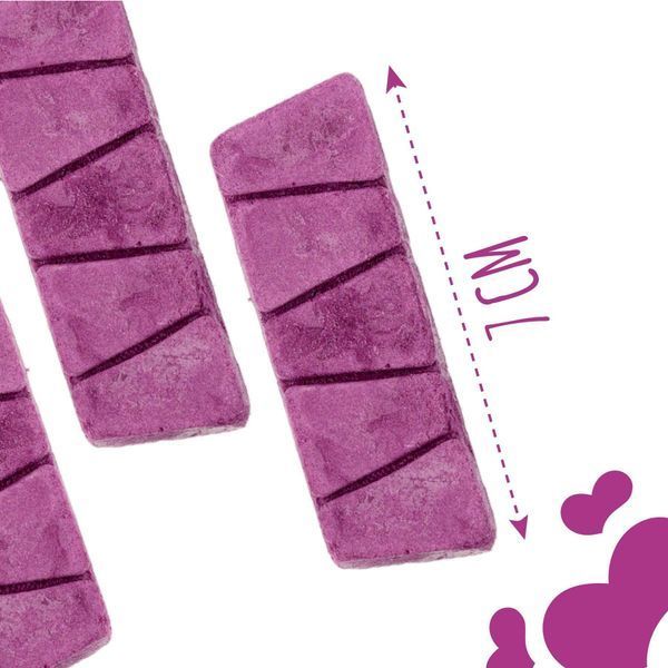 Лакомство для собак от 3-х месяцев Mavsy freeze dried CHOCOLATE FONDANT WITH PURPLE SWEET POTATO шоколадный фондан с фиолетовым бататом FDMAVSY12 фото
