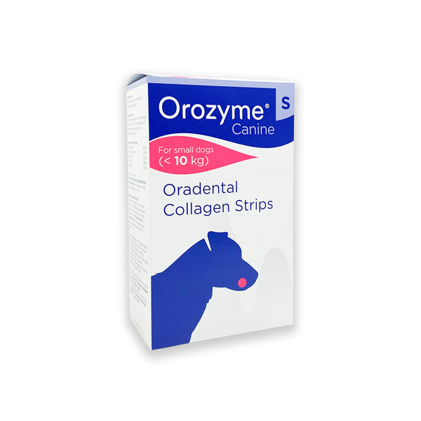 Жувальні смужки для собак Orozyme для гігієни ротової порожнини, розмір S для малих порід до 10 кг, (&asymp;24 шт) 1922 фото