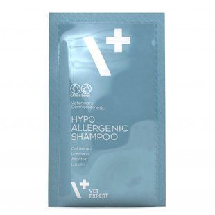 Vet Expert Hypoallergenic Shampoo Гипоаллергенный шампунь для кошек и собак, саше 20х15мл 200364 фото