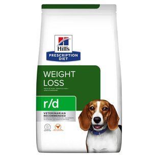 Hill&rsquo;s PRESCRIPTION DIET r/d Сухий корм для собак для зниження ваги, з куркою, 1,5 кг 605939 фото