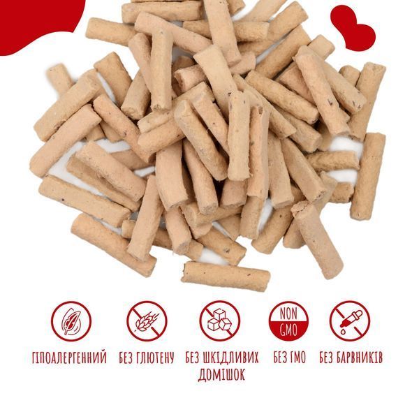 Лакомство для собак от 3-х месяцев Mavsy Freeze dried Паштет из страуса под клюквенным соусом, 50 г FDMAVSY04 фото