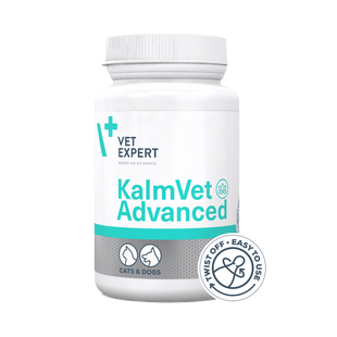 Vet Expert KalmVet Advanced (КалмВет Едвансд) - Нутрицевтична добавка, що зменшує симпотоми стресу у котів і собак 212022 фото
