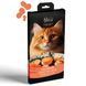 Лакомство кремовое для кошек Mavsy Creamy superfood SALMON WITH SCALLOP AND RED CAVIAR FOR CATS в виде кремообразного пюре филе лосося с морской расческой и красной икрой, 15 г (5 шт) MAVSY04 фото 1