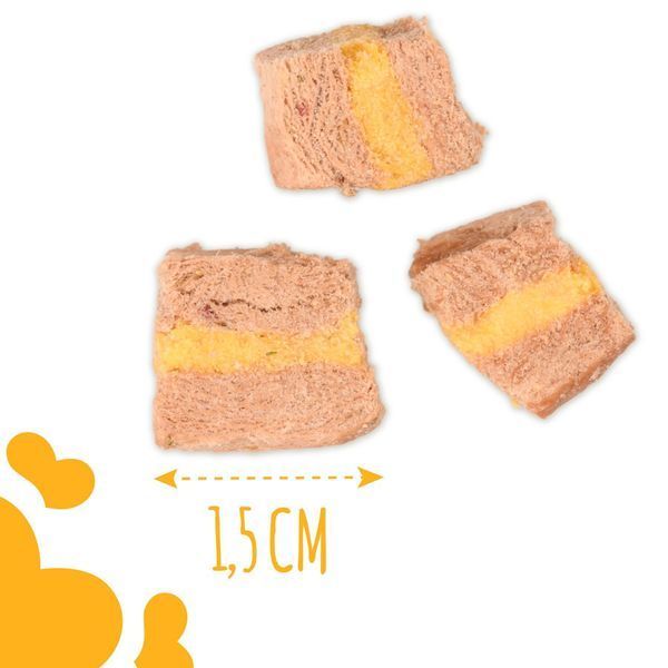 Лакомство для собак от 3-х месяцев Mavsy Freeze dried LAMB SOUFFL&Eacute; WITH ASPARAGUS IN HOLLANDAISE SAUCE из ягненка со cпаржей под голландским соусом, 50 г FDMAVSY08 фото