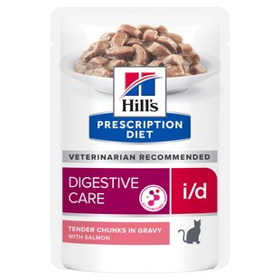 Hill&rsquo;s PRESCRIPTION DIET i/d Вологий корм для котів догляд за травленням, з лососем, пауч, 85г 606409 фото