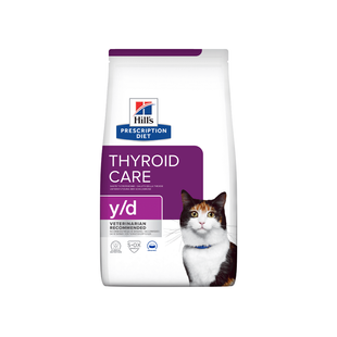 Hill's PRESCRIPTION DIET y/d Thyroid Care Сухой корм для поддержания здоровья щитовидной железы, 3 кг 605926 фото