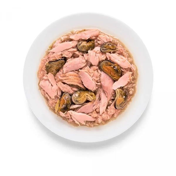 Grandorf Вологий корм для котів TUNA FILLET & MUSSELS філе тунця з мідіями, 70 г GDCW0807 фото